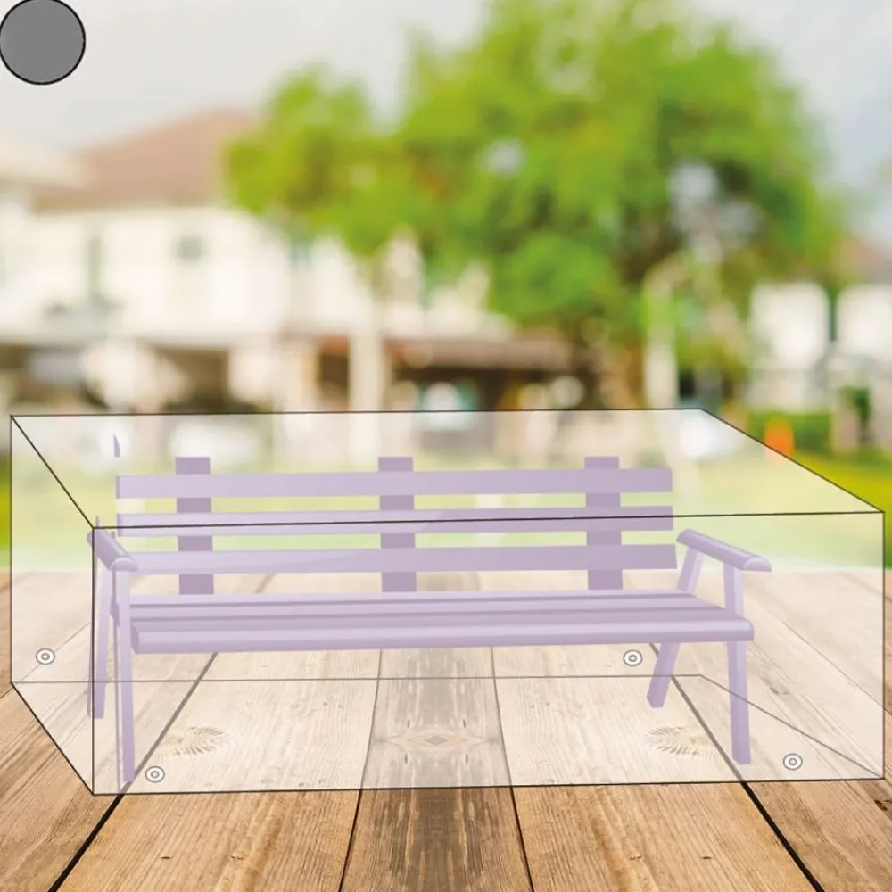Sunny Moments Abdeckhaube Fur 3-Sitzer Gartenbank 170X100X70Cm Anthrazit Discount
