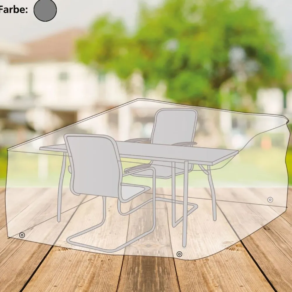 Sunny Moments Abdeckhaube Fur Sitzgruppe Rechteckig 170X95X150Cm Anthrazit Online