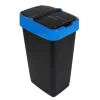 Heidrun Abfalleimer Mit Schwingdeckel 60L Blau New