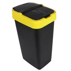 Heidrun Abfalleimer Mit Schwingdeckel 60L Gelb Best