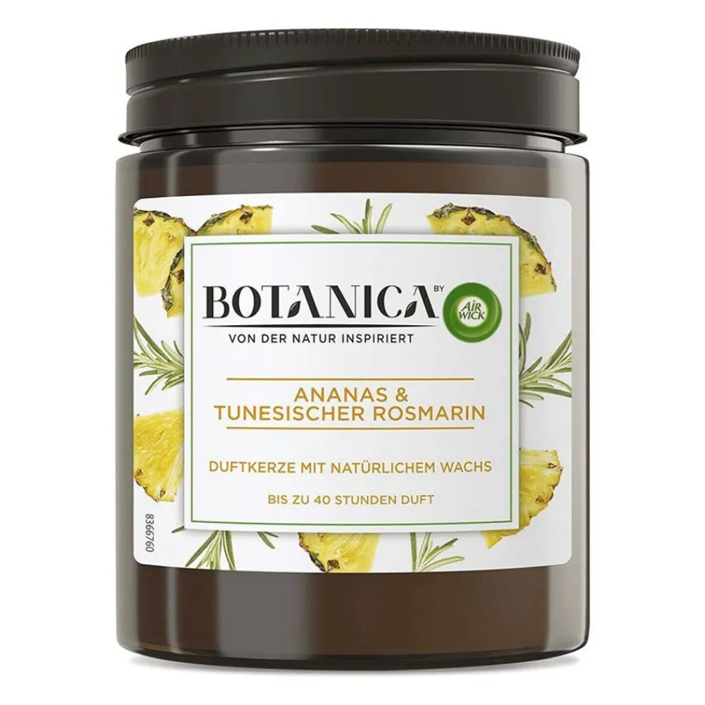 Air Wick Duftkerze Botanica Ananas Und Tunesischer Rosmarin 205G Outlet