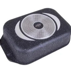 TP Aluguss-Gansebrater Mit Glasdeckel Hot