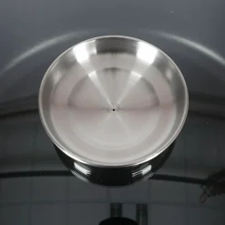TP Aluguss-Servierpfanne Mit Glasdeckel Und Aromaknopf 32Cm