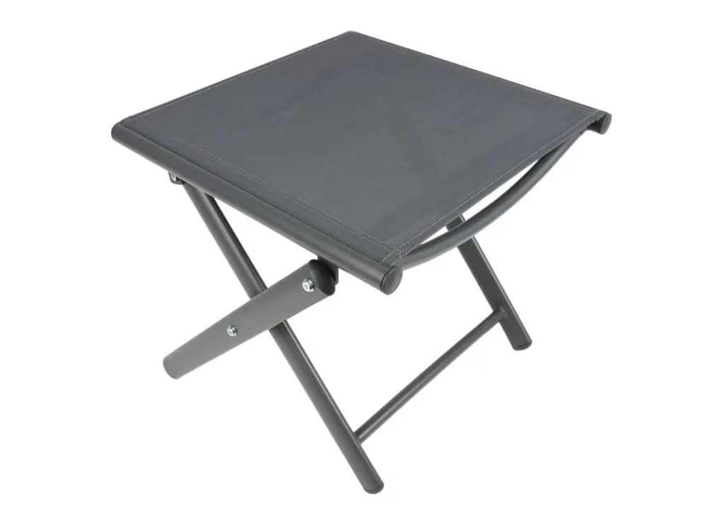 Sunny Moments Alu-Klapphocker Mit Textilene-Sitzflache 47,5X41X44Cm Anthrazit Online