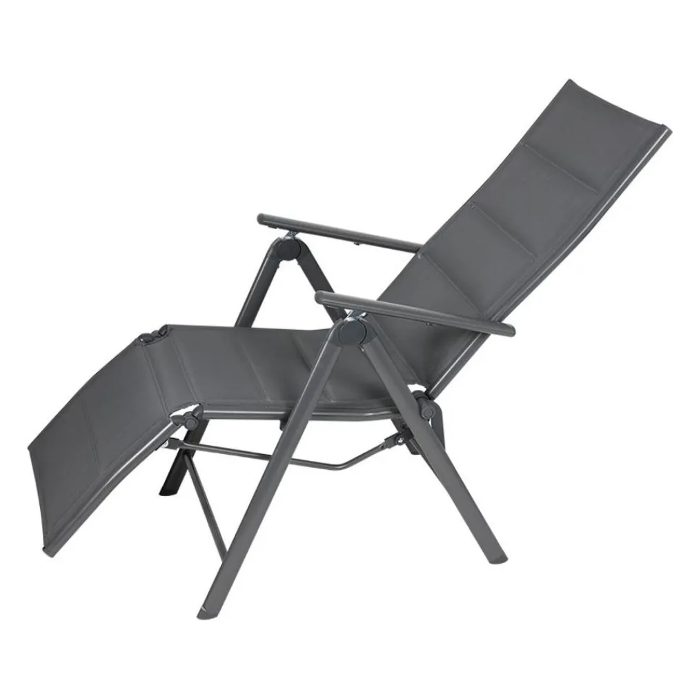 Sunny Moments Alu-Relaxsessel 58X72X112Cm Anthrazit Outlet