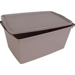 Heidrun Aufbewahrungs-Box Intrigo 40L Rattanoptik New