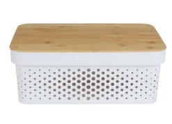 TP Aufbewahrungsbox Mit Bambus-Deckel 11L Best