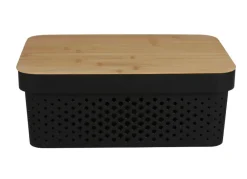 TP Aufbewahrungsbox Mit Bambus-Deckel 11L Best