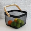 TP Aufbewahrungskorb Black-Line 26X26X18,5Cm Discount