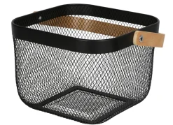 TP Aufbewahrungskorb Black-Line 26X26X18,5Cm Discount