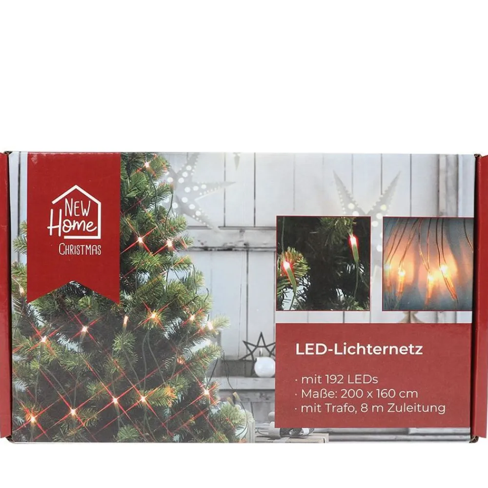 New Home Christmas Ausen-Lichternetz Mit 192 Leds Online