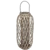 TP Bambuslaterne Mit Glaswindlicht 29X70Cm Best