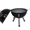 TP Barbecue-Tischgrill Schwarz New