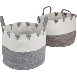 New Home Baumwoll-Aufbewahrungskorb 38X32Cm Outlet