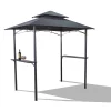 TP Bbq Grill-Pavillon Mit 2 Ablageflachen Anthrazit Outlet