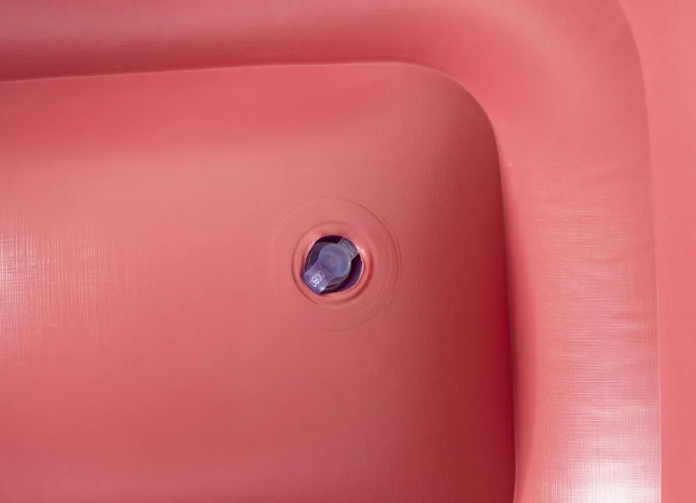 Bestway #75052 Aufblasbarer Sessel Inflate-A-Chair Rot Mit Print Outlet