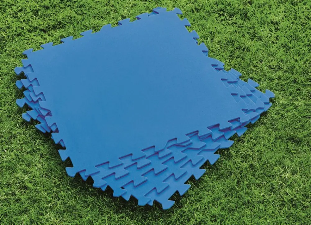 Bestway #58220 Bodenschutzplatten Fur Aufstellpools 50X50Cm 9Er-Set Blau Online