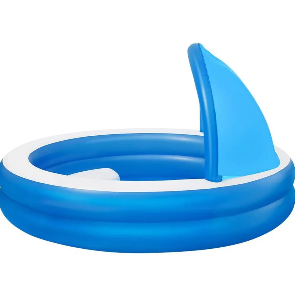 Bestway #54337 Family Pool Summer Days Mit Sonnenschutzdach 241X140Cm Clearance