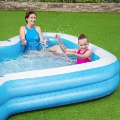Bestway #54321 Family Pool Sunsational Mit 2 Getrankehaltern 305X46X274Cm Clearance