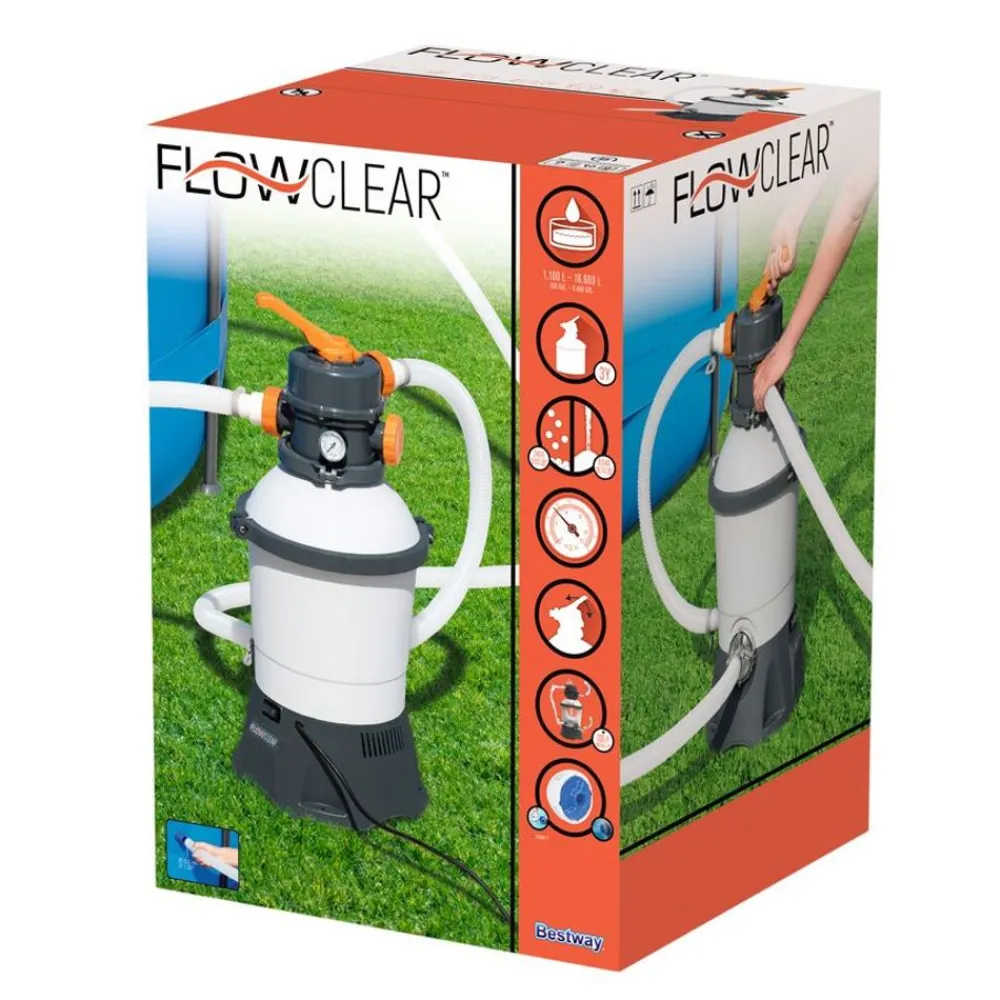 Bestway #58515 Flowclear Sandfilter-Anlage 3.028L/H Hot