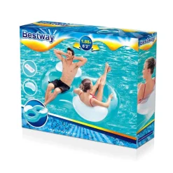 Bestway #43009 2-Personen-Schwimmring Mit Ruckenlehne Online