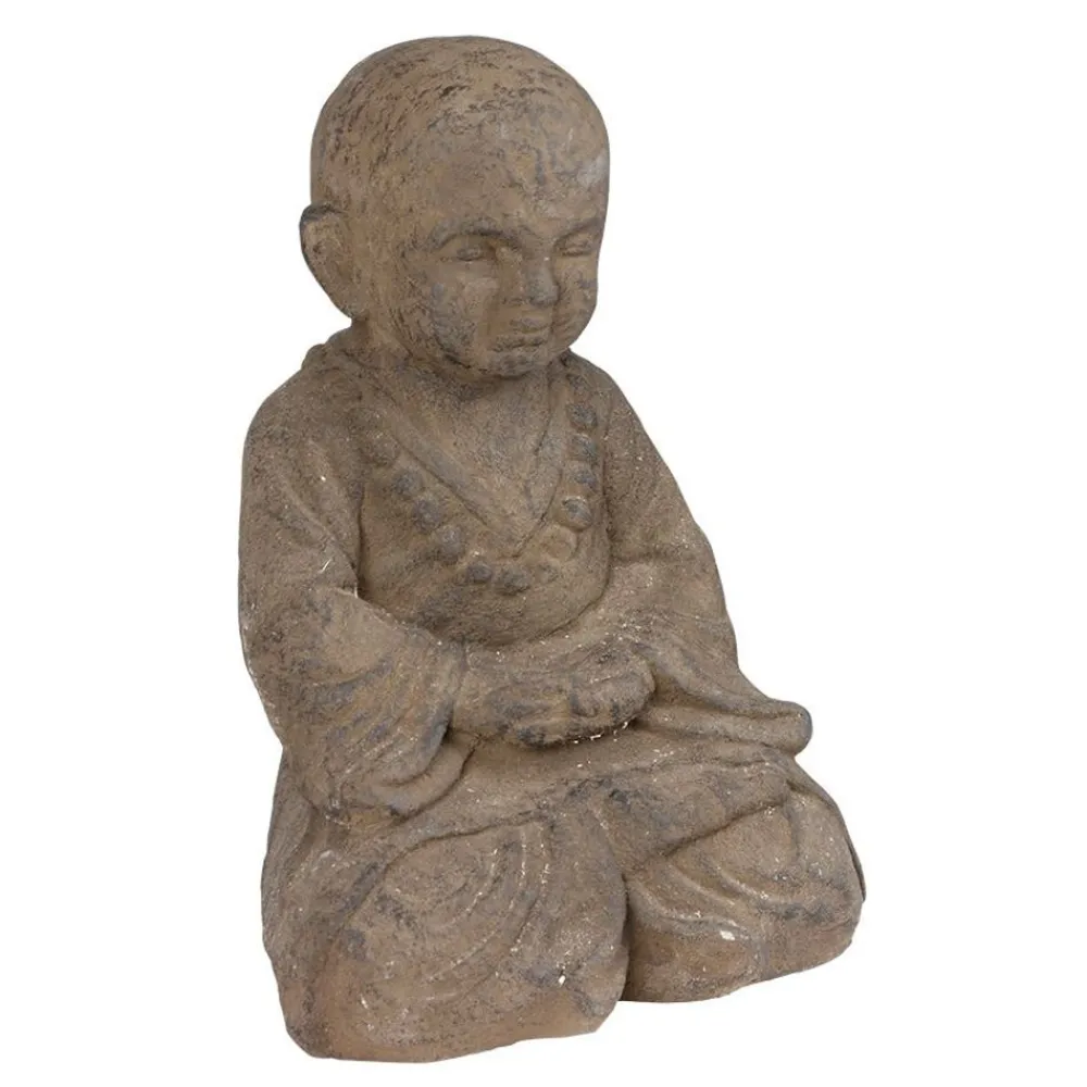 TP Betender Shaolin Monch Aus Beton 42Cm New