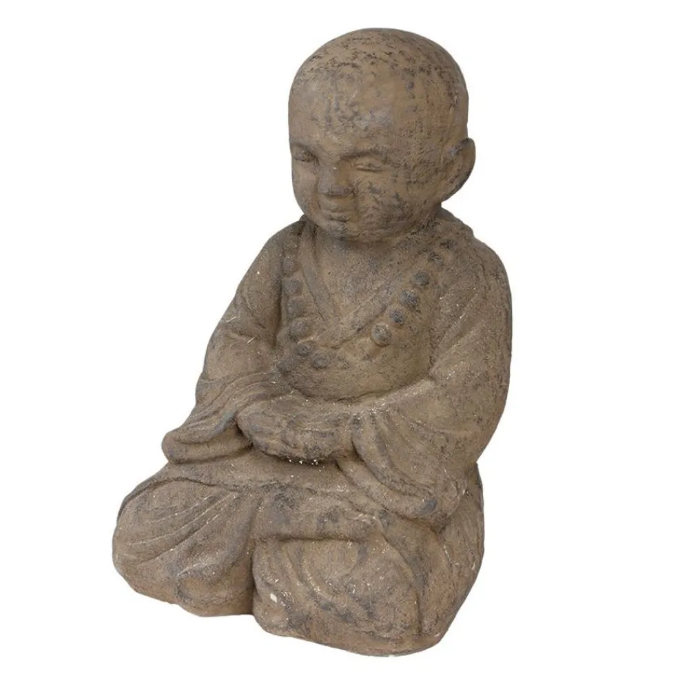 TP Betender Shaolin Monch Aus Beton 42Cm New