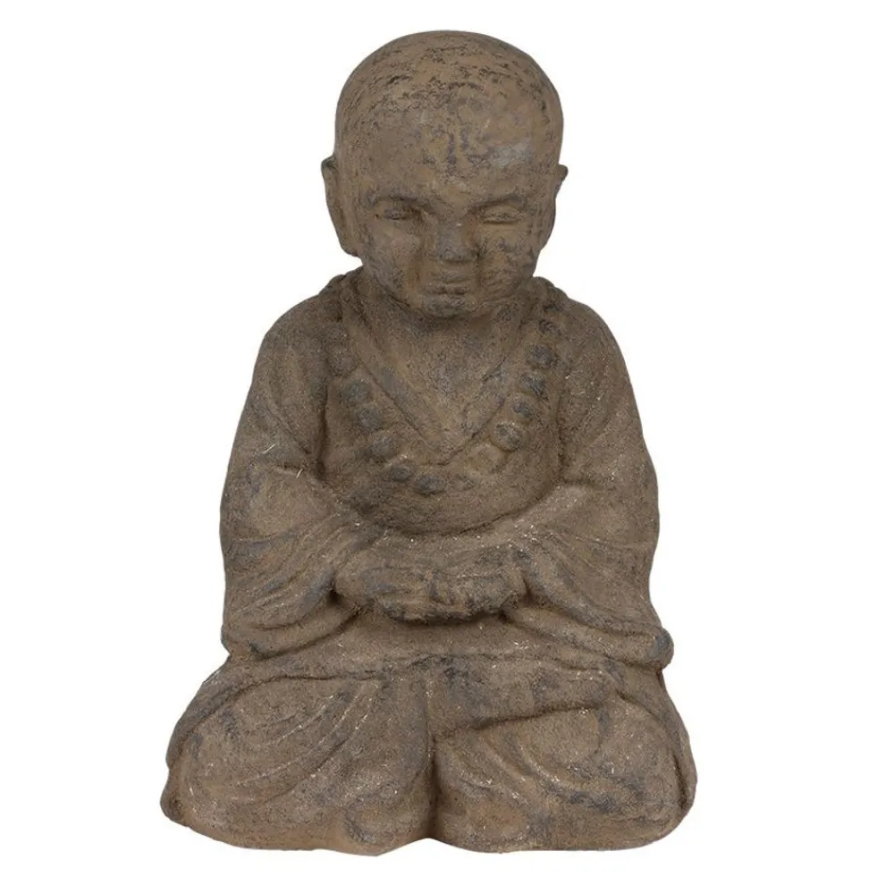 TP Betender Shaolin Monch Aus Beton 42Cm New