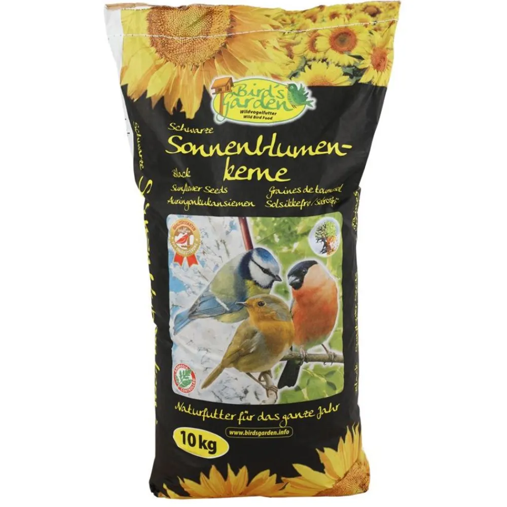 Bird's Garden Sonnenblumenkerne Schwarz 10Kg Clearance