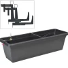 Plastkon Blumenkasten-Set Extra Line 59Cm Anthrazit Discount