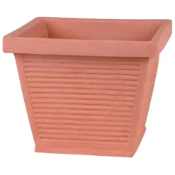 Jelenia Plast Blumenkubel Perugia 40X40Cm Terrakotta Clearance