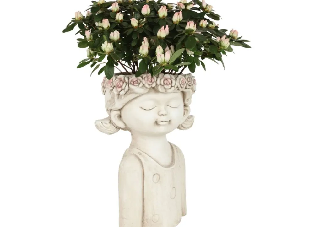 TP Blumentopf Madchen Mit Blumenkranz Design 1 Outlet