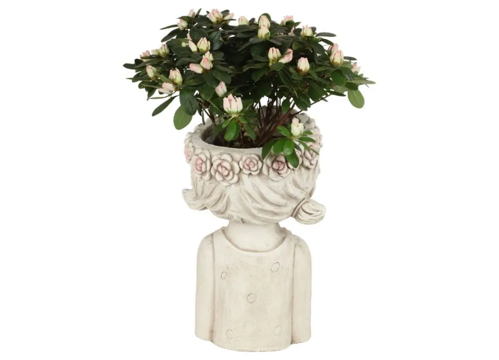 TP Blumentopf Madchen Mit Blumenkranz Design 1 Outlet