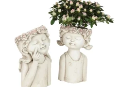 TP Blumentopf Madchen Mit Blumenkranz Design 2 Discount