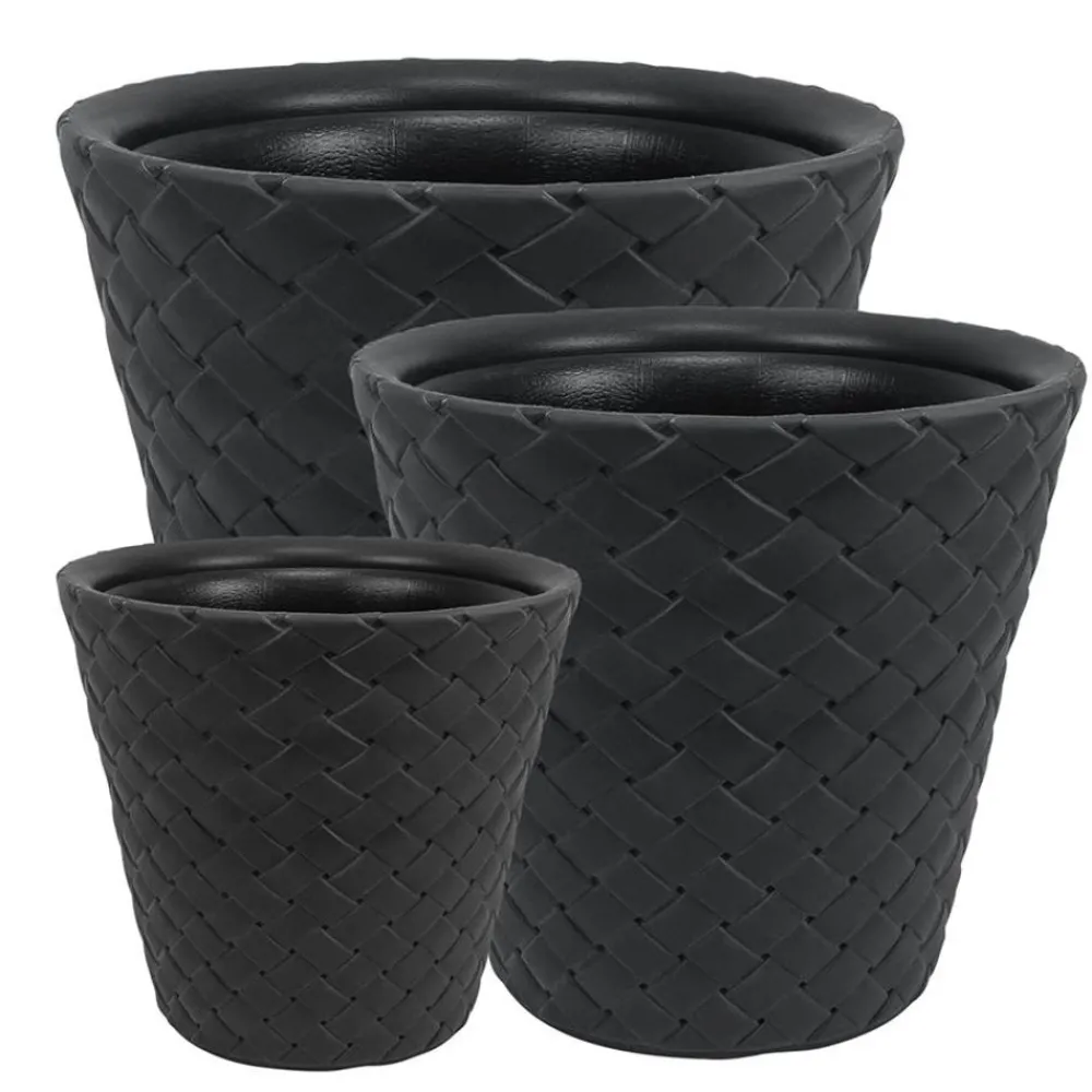 Prosperplast Blumentopf Matuba 35,5X32,5Cm Anthrazit Outlet