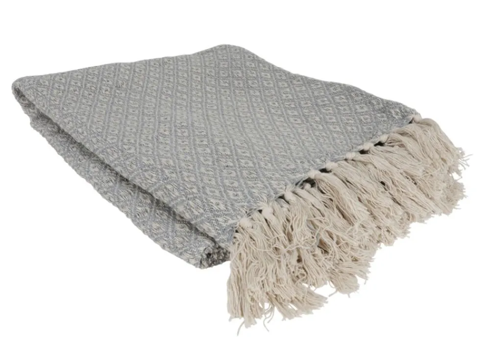 TP Boho-Baumwolldecke Mit Fransen 130X170Cm Online
