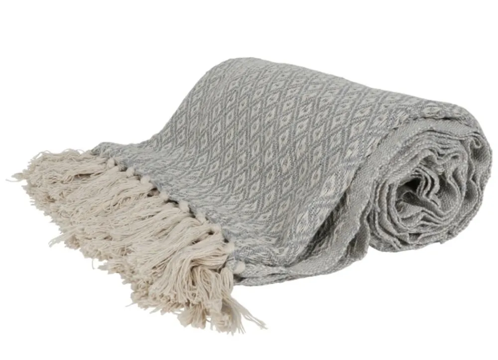 TP Boho-Baumwolldecke Mit Fransen 130X170Cm Online