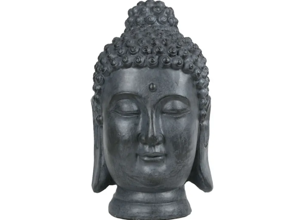 TP Buddha Deko-Kopf Aus Magnesia Gros 29,5X29,5X47Cm Discount