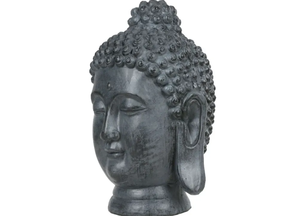 TP Buddha Deko-Kopf Aus Magnesia Gros 29,5X29,5X47Cm Discount