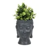 TP Buddha Pflanztopf Aus Magnesia Klein 17,5X17,5X21Cm Discount