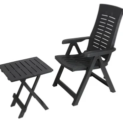 Ipae Progarden Camping-Klapptisch Adige Anthrazit Clearance