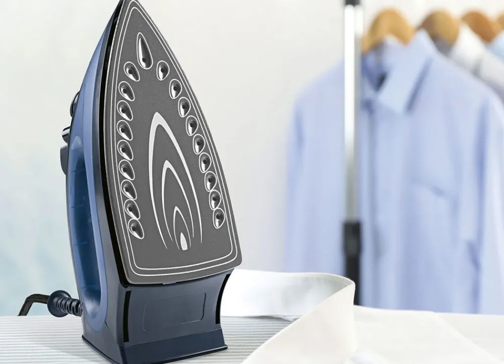 CLEANmaxx Dampfbugeleisen Mit Keramiksohle 2200W Blau/Dunkelblau Online