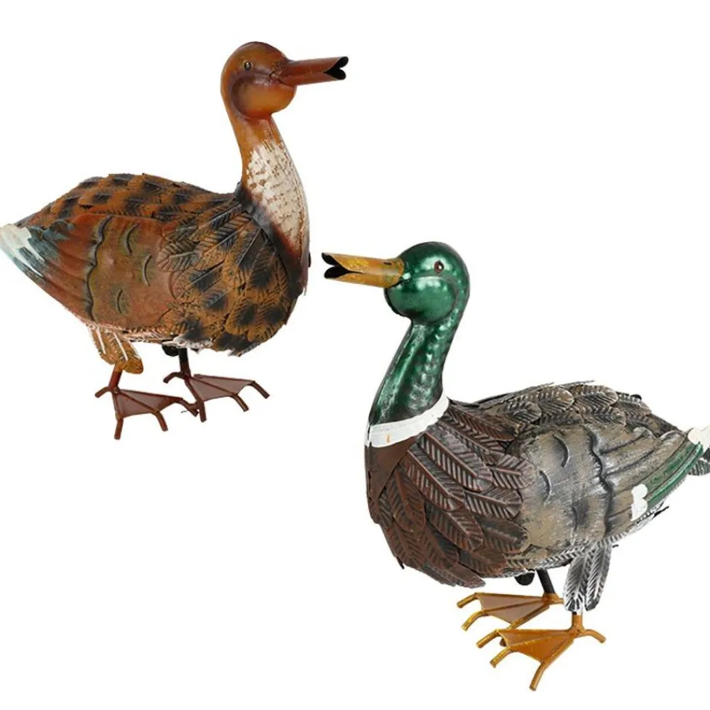 TP Deko-Ente Aus Metall 33X13X28Cm Outlet