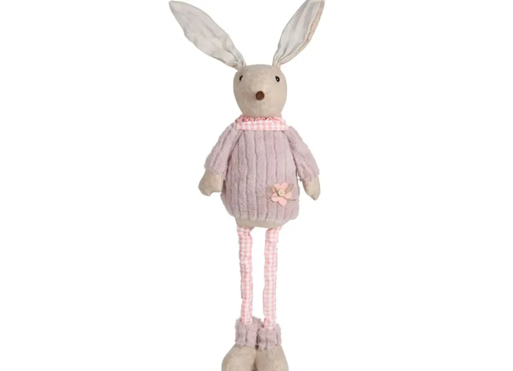 New Home Deko-Hase Mit Teleskopbeinen 70Cm Rosa Outlet
