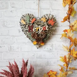 TP Dekoherz Herbst Aus Rattan 27,5X43Cm Sale