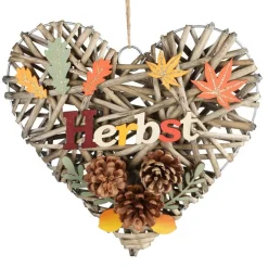 TP Dekoherz Herbst Aus Rattan 27,5X43Cm Sale
