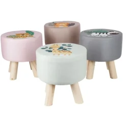 New Home Deko-Hocker Zebra Mit 4 Beinen 28X30Cm Hot