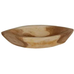 TP Deko-Holzschale Kano Aus Teak 28,5X12X5,5Cm Outlet