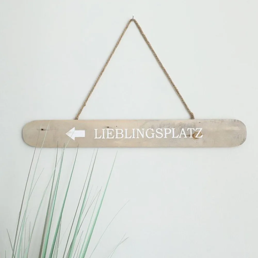 TP Deko-Holzschild Lieblingsplatz 78Cm Online