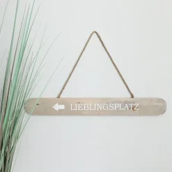 TP Deko-Holzschild Lieblingsplatz 78Cm Online